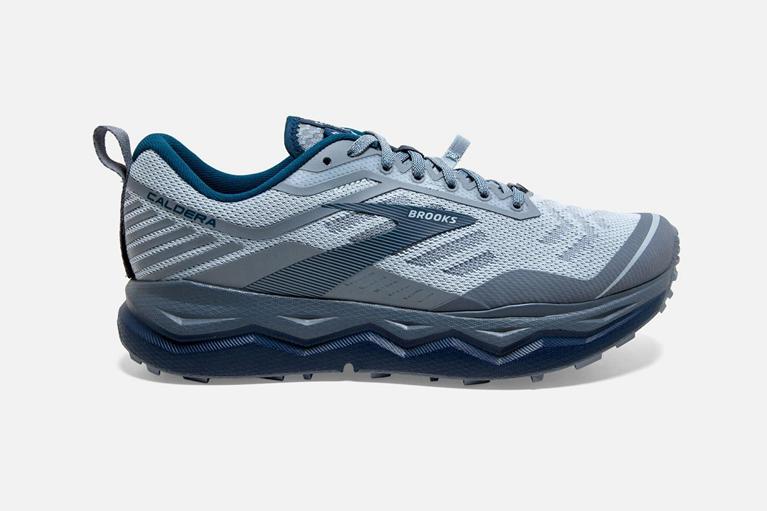 Brooks Caldera 4 Men's Trail Running Shoes - Blue (42631-GBIC)